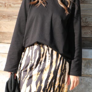 חולצת רוני שחורה