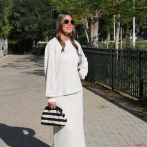 חליפת אלה אפורה